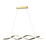 Richmond Interiors Lorine Chandelier – Brushed Gold