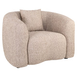 Richmond Interiors Luxandra Lounge Chair – Sand Tweed