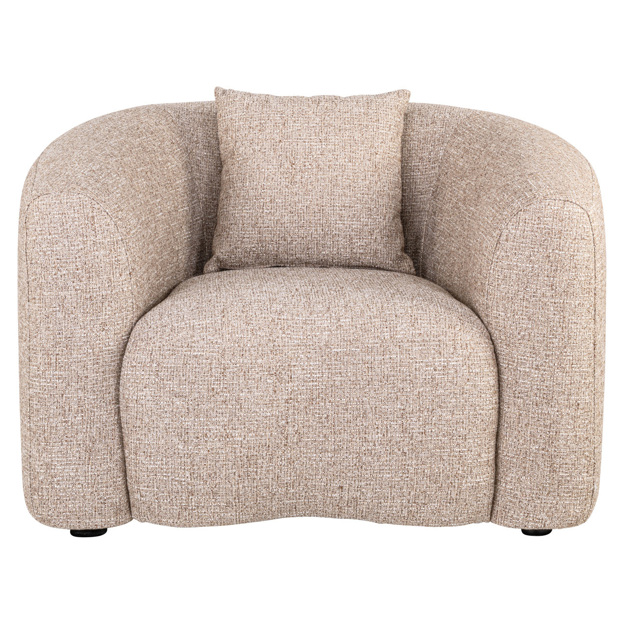Richmond Interiors Luxandra Lounge Chair – Sand Tweed