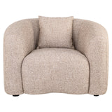 Richmond Interiors Luxandra Lounge Chair – Sand Tweed