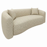 Richmond Interiors Luxandra Sofa – Sand Tweed