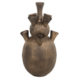 Richmond Interiors Maleen Vase - Antique Brass