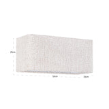 Richmond Interiors Marly Rectangular Lampshade – Lovely Cream – Large