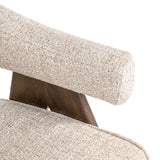 Richmond Interiors Mori Dining Chair – Cream Tweed