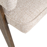 Richmond Interiors Mori Dining Chair – Cream Tweed