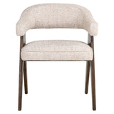 Richmond Interiors Mori Dining Chair – Cream Tweed