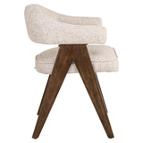 Richmond Interiors Mori Dining Chair – Cream Tweed