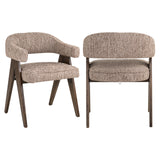 Richmond Interiors Mori Dining Chair – Mocca Linear