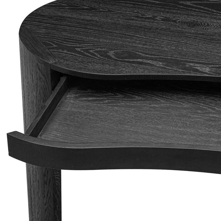 Richmond Interiors Navarino Desk – Dark Coffee