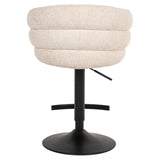 Richmond Interiors Nikki Swivel Stool – Niagara Beige