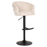 Richmond Interiors Nikki Swivel Stool – Niagara Beige