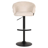 Richmond Interiors Nikki Swivel Stool – Niagara Beige
