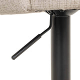 Richmond Interiors Nikki Swivel Stool – Niagara Beige