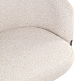 Richmond Interiors Nikki Swivel Bar Stool – Biscotti Chenille