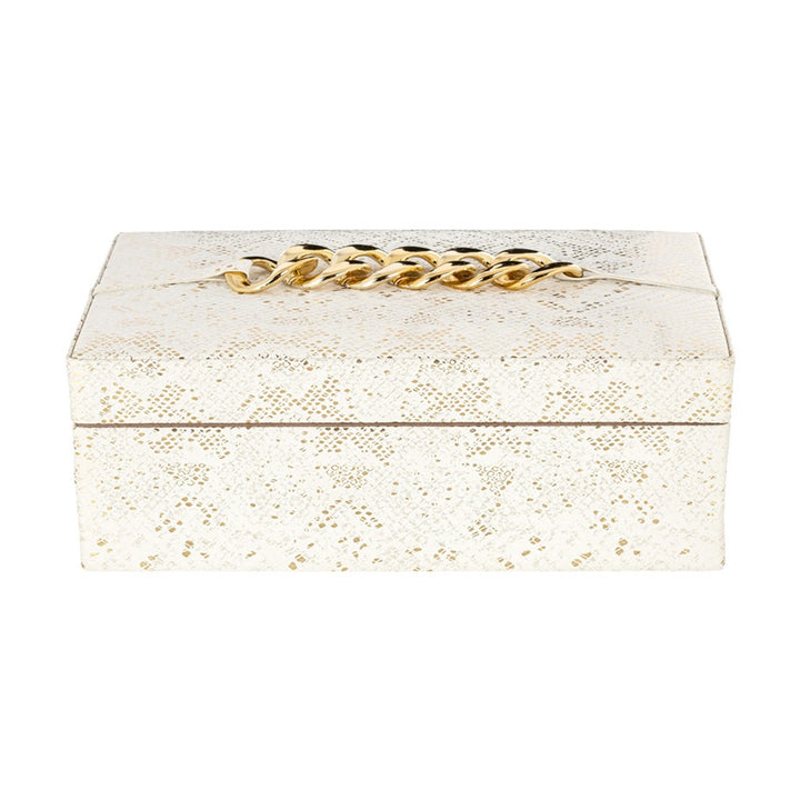 Richmond Interiors Noell Storage Box – White