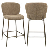 Richmond Interiors Odarby Counter Stool – Brown Tweed