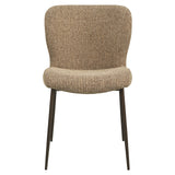 Richmond Interiors Odarby Dining Chair – Brown Tweed – Set of 2