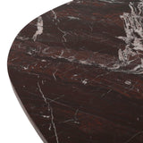 Richmond Interiors Orchid Marble Coffee Table – Burgundy