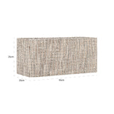 Richmond Interiors Philou Rectangular Lampshade – Trendy Nature – Large