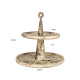 Richmond Interiors Posy Cake Plate – Natural