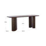 Richmond Interiors Prancer Counter Table – Brown