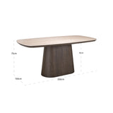 Richmond Interiors Ritz Dining Table – 200cm
