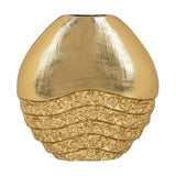 Richmond Interiors Roxy Vase in Gold – Small – Excess Stock