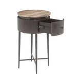 Richmond Interiors Russo Side Table – 1 Drawer