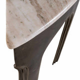 Richmond Interiors Sanchis Console Table – Antique Brass