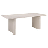 Richmond Interiors Senza Outdoor Dining Table – Light Beige