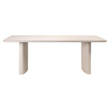 Richmond Interiors Senza Outdoor Dining Table – Light Beige