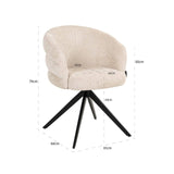 Richmond Interiors Serenity Swivel Chair – Niagara Beige