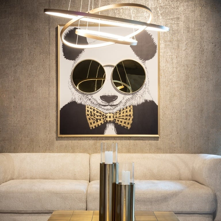 Richmond Interiors Shiny Panda Wall Art