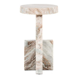 Richmond Interiors Sion End Table – Blush Beige