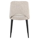 Richmond Interiors Tabitha Dining Chair in Natural Fancy – Set of 2