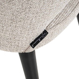 Richmond Interiors Tabitha Dining Chair in Natural Fancy – Set of 2