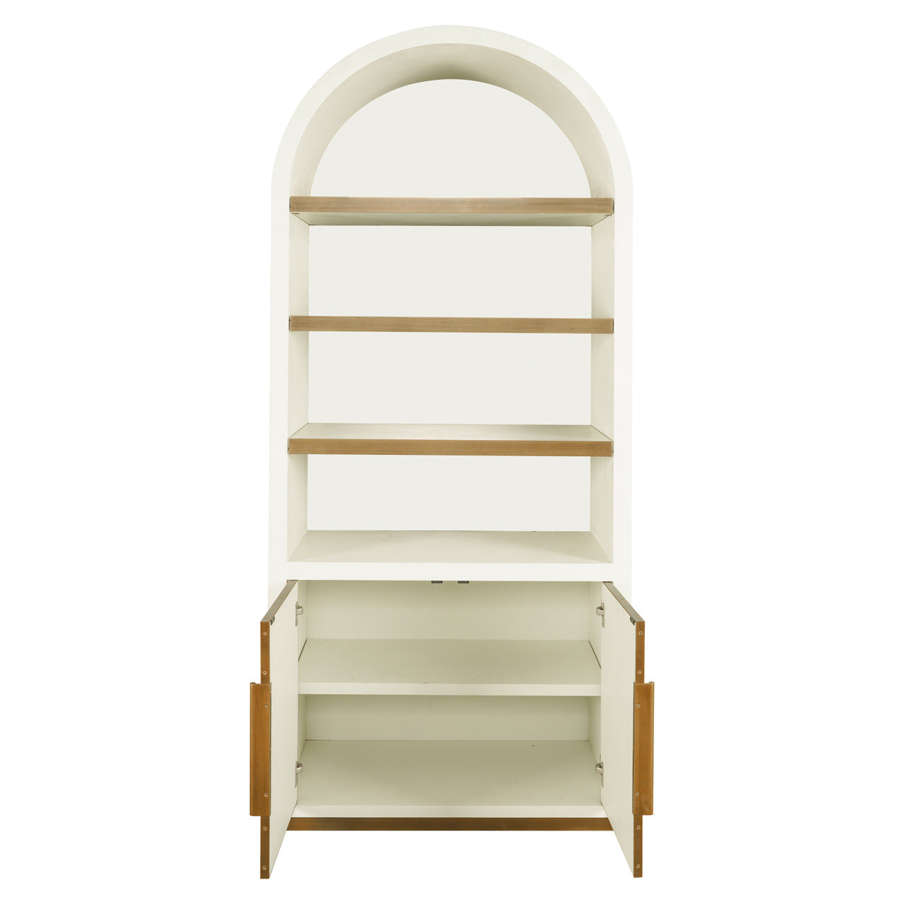 Richmond Interiors Tivoli Arched Display Cabinet – 2 Doors and 3 Shelves