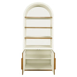 Richmond Interiors Tivoli Arched Display Cabinet – 2 Doors and 3 Shelves