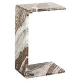 Richmond Interiors Tovek Side Table – Blush Beige