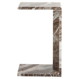 Richmond Interiors Tovek Side Table – Blush Beige