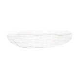 Richmond Interiors Trocadero Console Table in White Marble