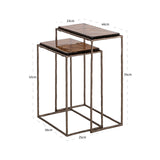 Richmond Interiors Villano End Table - Set of 2