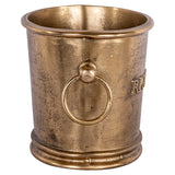 Richmond Interiors Vinova Wine Cooler - Antique Brass