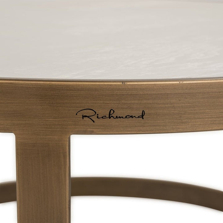 Richmond Interiors Whitebone Coffee Table – Set of 2