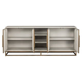 Richmond Interiors Whitebone Sideboard – 4 Doors