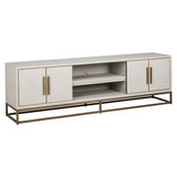 Richmond Interiors Whitebone TV Unit – 4 Doors