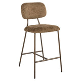 Richmond Interiors Xenia Counter Stool - Brandy Fusion - Set of 2