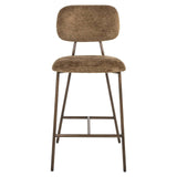 Richmond Interiors Xenia Counter Stool - Brandy Fusion - Set of 2