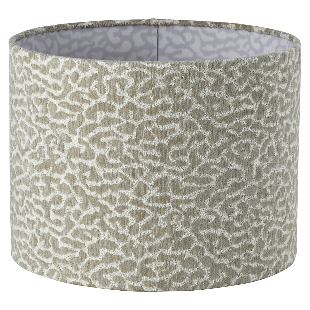 Richmond Interiors Zena Lampshade – Beige Leopard – 40cm