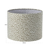 Richmond Interiors Zena Lampshade – Beige Leopard – 40cm